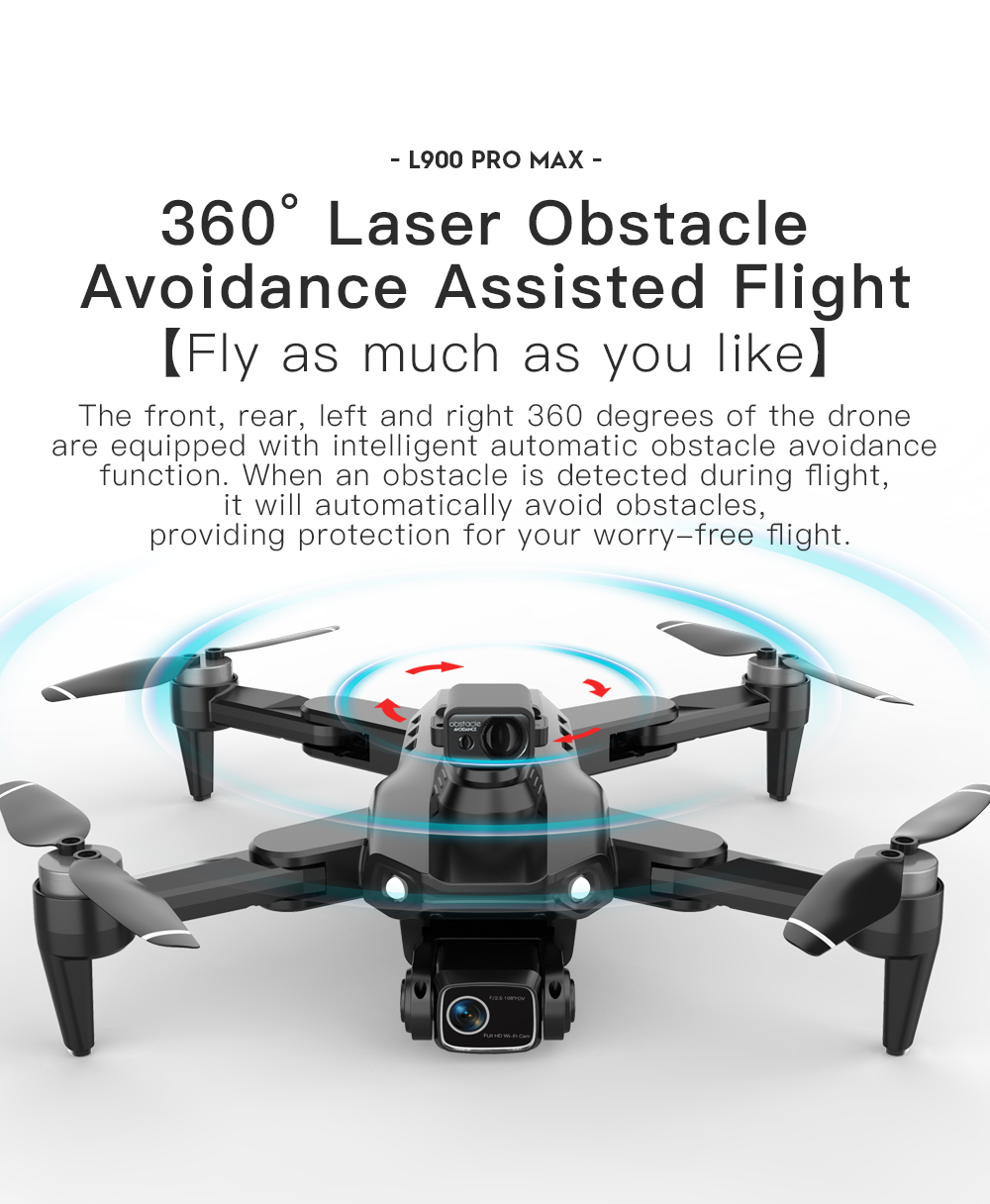 LYZRC L900 PRO MAX Laser évite - Drone Gimbal 2 Axis avis et prix
