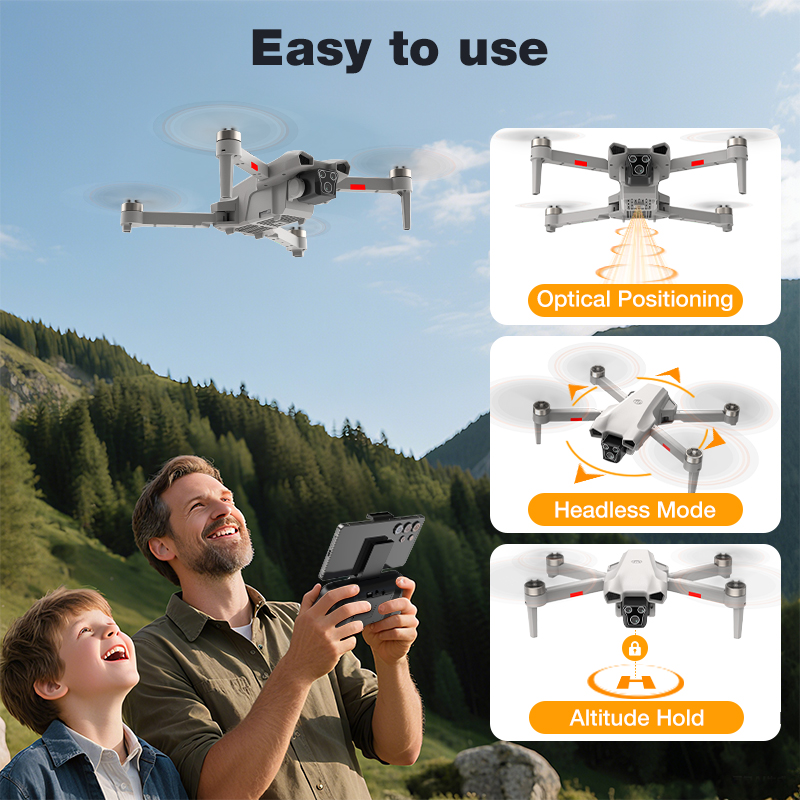 NOUVEAU Drone L017 Pro Brushle - Drone Gimbal Case avis et prix