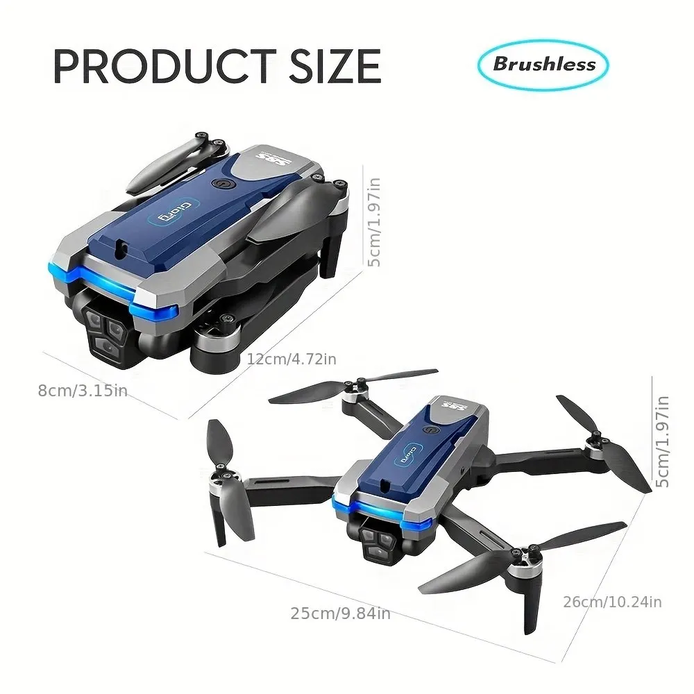 Drone GPS S8S 5G Wifi 8K HD po - Drone Gimbal Brushless avis et prix